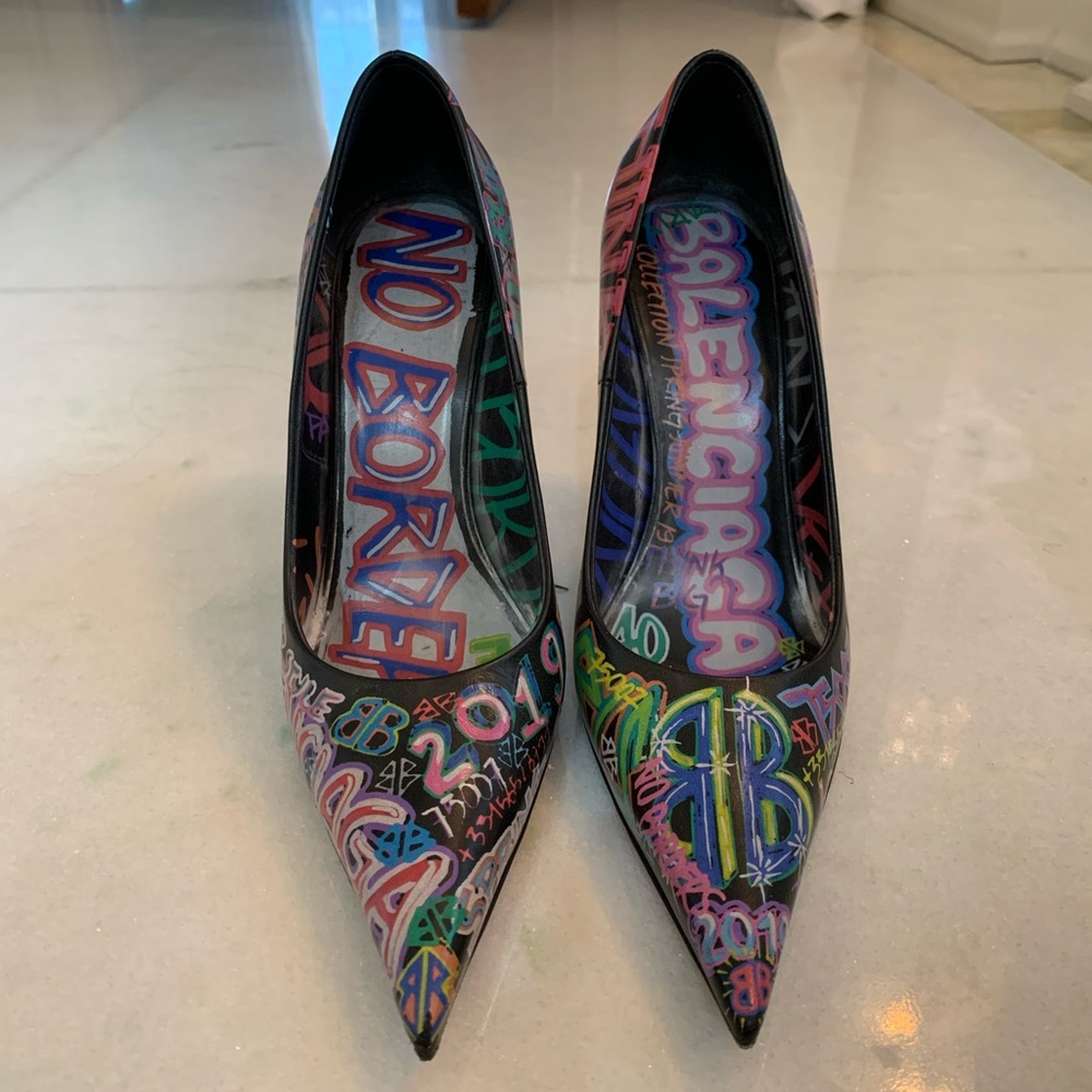 Balenciaga Graffiti Pumps